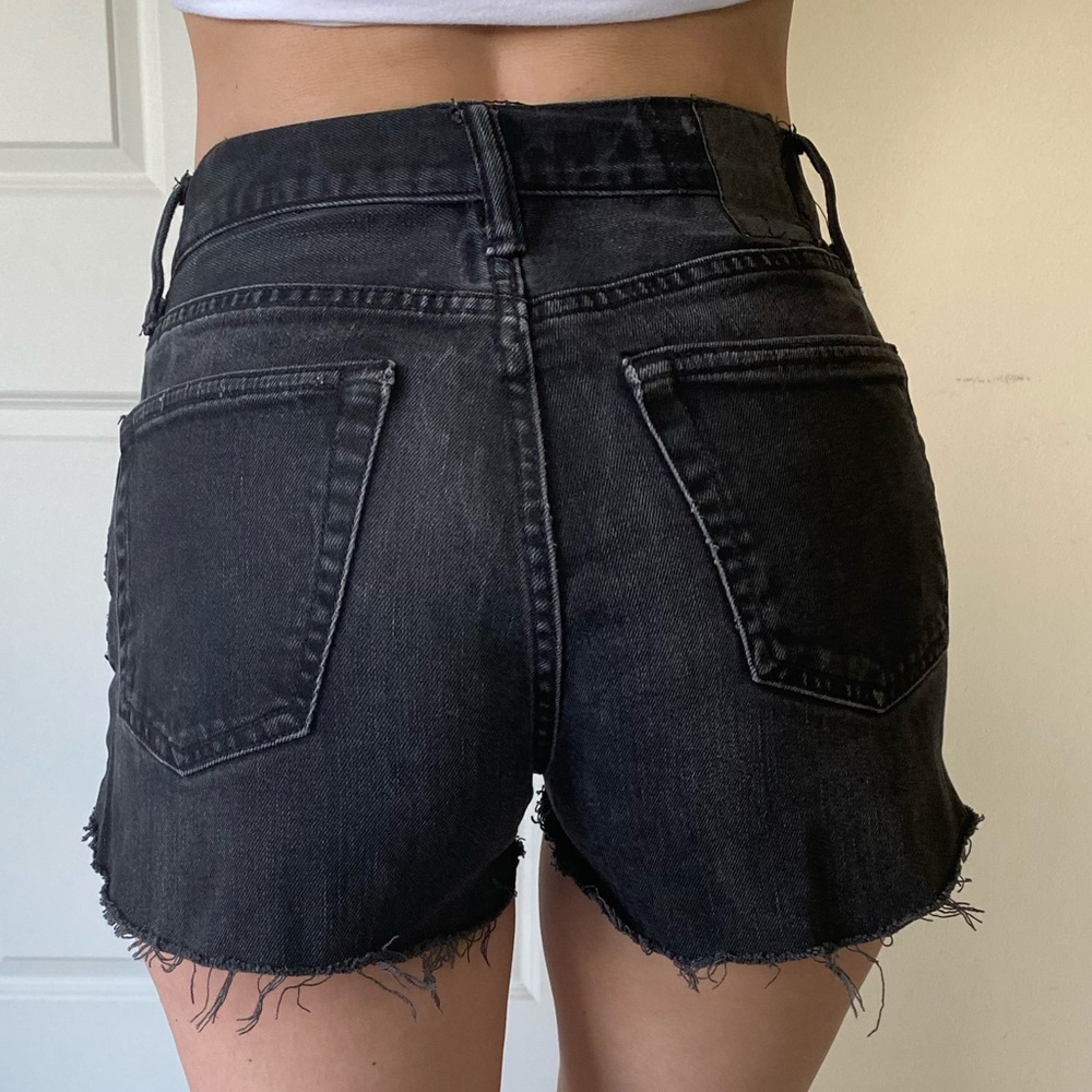 Handmade Gap Black Denim Shorts Size 28
